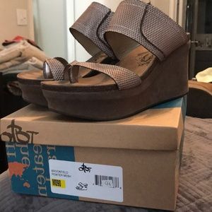 OTBT Brookfield pewter Wedge